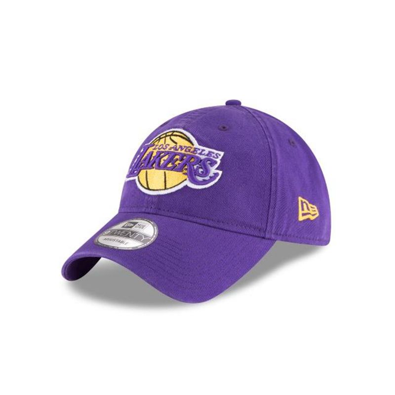 NBA Los Angeles Lakers Core Classic 9Twenty Adjustable (NGZ0392) - Yellow New Era Caps